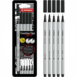 Set di punte multiple - STABILO Creative Tips - ARTY - Astuccio d...