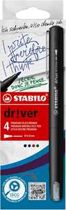 Fineliner Premium - STABILO dr!ver - Tratto Medio (0,8 mm) - Astu...