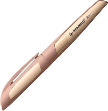 Penna Stilografica - STABILO Flow MONOCHROME in Ecru - 1 penna - Cartuccia inclusa  STABILO 2025 | Libraccio.it