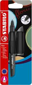 Penna a sfera - STABILO Flow in Nero - Pack da 1 - Cartuccia inclusa