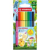Pennarello Pen 68 Mini  Set 8 Colori Assortiti