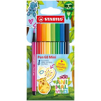 Pennarello Pen 68 Mini  Set 8 Colori Assortiti  STABILO 2026 | Libraccio.it