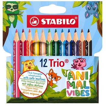Matite Colorate Trio Thick  Set 12 Colori Assortiti  STABILO 2026 | Libraccio.it