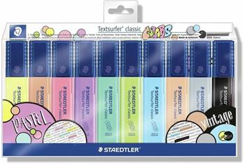 Evidenziatore Staedtler Textsurfer Classic. Confezione 10 colori  Staedtler 2019 | Libraccio.it
