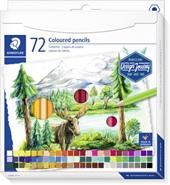 Astuccio con 72 matite colorate esagonali in colori assortiti, linea Design Journey