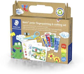 set Noris&#174; junior per pittura con le dita e bricolage. 4 tubi per pittura con le dita in colori assortiti da 75 ml  Staedtler 2023 | Libraccio.it