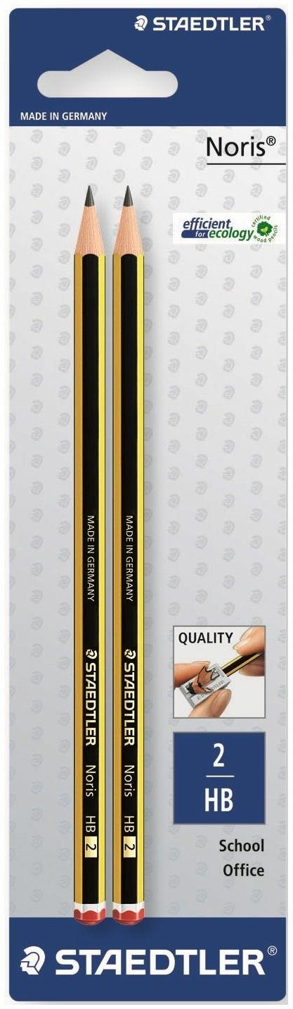2 matite grafite esagonali Noris 2 - HB Staedtler 2018