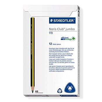 Matita triangolare jumbo Staedtler Noris HB. Confezione 12 pezzi  Staedtler 2025 | Libraccio.it