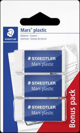 3 gomme bianca mini Mars plastic  Staedtler 2018 | Libraccio.it