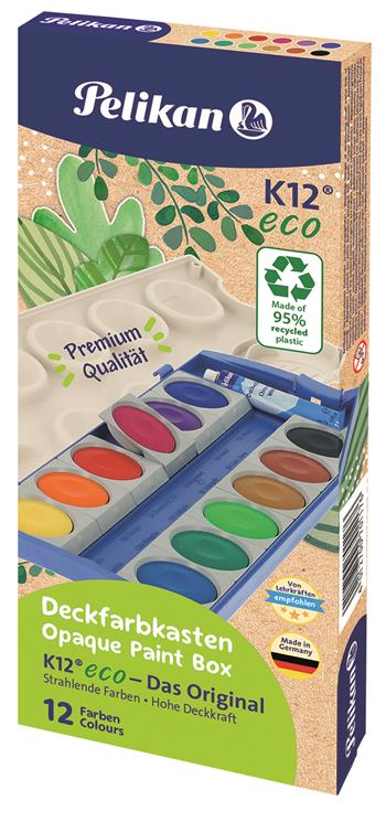 Acquarelli premium 735K Eco 12 colori  Pelikan 2023 | Libraccio.it