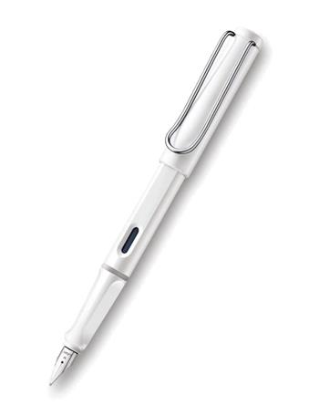 Penna stilografica 019 LAMY safari white M, bianca  Lamy 2024 | Libraccio.it
