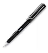 Penna stilografica 019 LAMY safari black M, nera