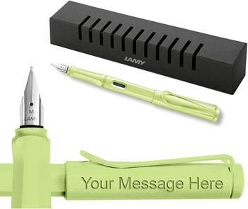 Penna stilografica 0D0 LAMY safari springgreen M, verde  Lamy 2024 | Libraccio.it