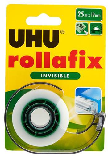 Rollafix nastro adesivo invisibile sovrascrivibile ricarica 25mt  Uhu 2023 | Libraccio.it
