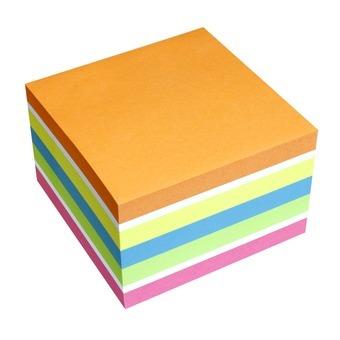 Cubo da 450 sticky notes adesivi fluo  Info 2019 | Libraccio.it