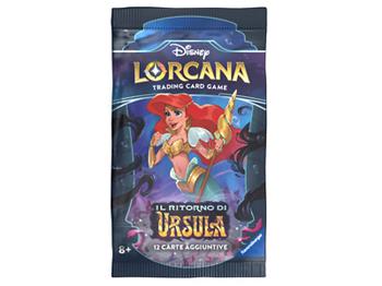 Disney Lorcana Il ritorno di Ursula Single Booster Pack Busta Singola  Ravensburger 2024 | Libraccio.it