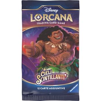 Disney Lorcana Cieli Scintillanti Single Booster Pack Busta singola  Ravensburger 2024 | Libraccio.it