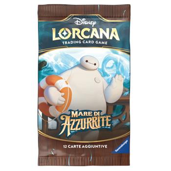 Disney Lorcana Mazzo Mare di Azzurrite Booster Pack 12 carte ITA  Ravensburger 2024 | Libraccio.it