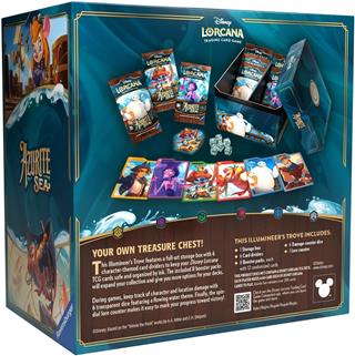 Disney Lorcana Sea of ??Azurite Booster Illumineer's Trove ENG  Ravensburger 2024 | Libraccio.it