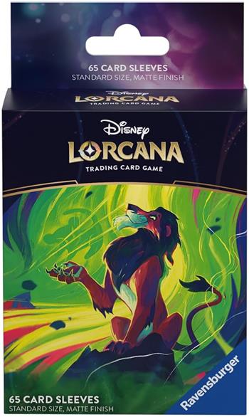 Disney Lorcana Scar 65 Buste protettive  Ravensburger 2024 | Libraccio.it