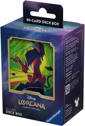 Disney Lorcana Mazzo Scar Vengeful Son  Ravensburger 2024 | Libraccio.it