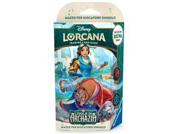 Disney Lorcana L'isola di Archazia Single Starter Deck - Rubino e Zaffiro (IT)  Ravensburger 2025 | Libraccio.it