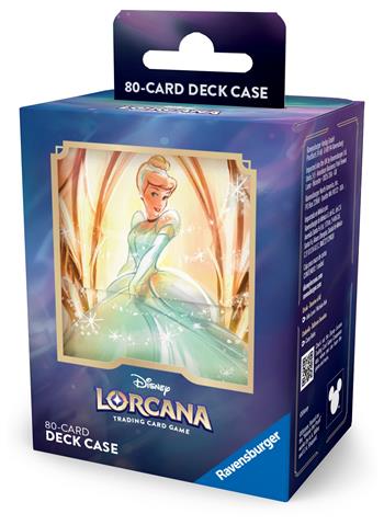 Disney Lorcana Deck Box Porta Mazzo per 80 Carte - Cenerentola  Ravensburger 2025 | Libraccio.it