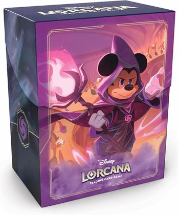 Disney Lorcana Deck Case A - Mickey Mouse &#150; Wayward Sorcerer_Set 8  Ravensburger 2025 | Libraccio.it