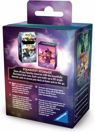 Disney Lorcana Deck Case A - Mickey Mouse &#150; Wayward Sorcerer_Set 8  Ravensburger 2025 | Libraccio.it