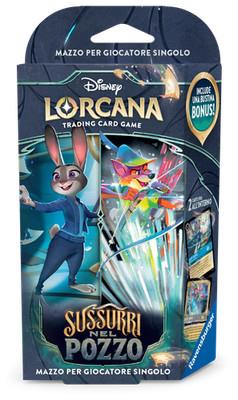 Lorcana - Sussurri nel Pozzo - Starter Deck Acciaio/Zaffiro (ITA). Juddy Hopps e Robin Hood  Ravensburger 2025 | Libraccio.it