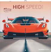 ALPHA EDITION - Calendario 2026 da muro, 12 mesi, 30x30 cm, High Speed