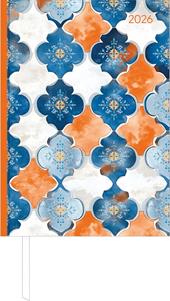 ALPHA EDITION - Agenda 2026, 15x21 cm, giornaliera Style Oriental