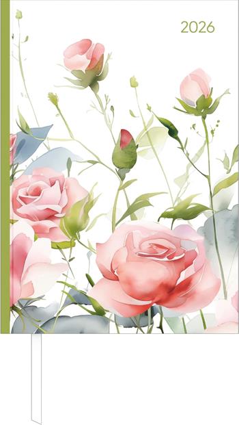 ALPHA EDITION - Agenda 2026, 15x21 cm, giornaliera Style Roses  Alpha Edition 2025 | Libraccio.it