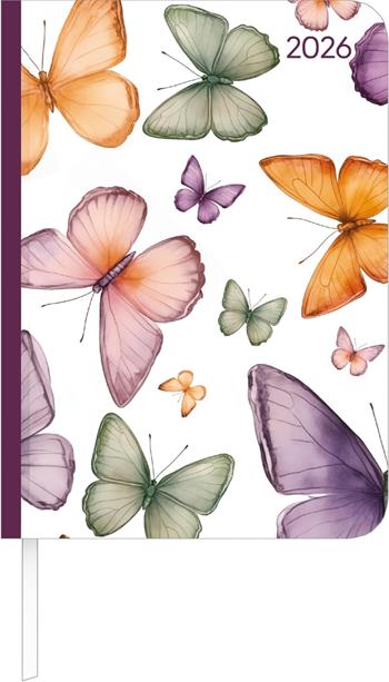 ALPHA EDITION - Agenda 2026, 10,7x15,2 cm, Lady Journal Butterfly  Alpha Edition 2025 | Libraccio.it