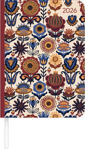ALPHA EDITION - Agenda 2026, 10,7x15,2 cm, Lady Journal Paisley