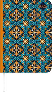 ALPHA EDITION - Agenda 2026, 10,7x15,2 cm, Lady Journal Oriental Pattern