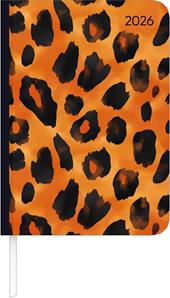ALPHA EDITION - Agenda 2026, 10,7x15,2 cm, Lady Journal Animal Prin