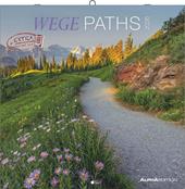 ALPHA EDITION - Calendario 2026 da muro, 12 mesi, 30x30 cm, Paths