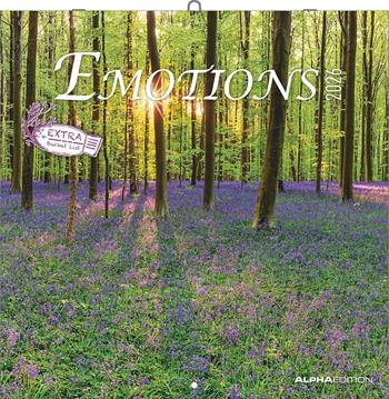 ALPHA EDITION - Calendario 2026 da muro, 12 mesi, 30x30 cm, Emotions  Alpha Edition 2025 | Libraccio.it