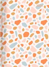 Alpha Edition - Agenda Settimanale Ladytimer Grande 2024, 15x21 cm, Terrazzo, 128 pagine