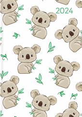 Alpha Edition - Agenda Settimanale Ladytimer Mini 2024, 8x11,5 cm, Koala, 144 pagine