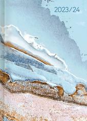 Agenda Campustimer ALPHA EDITION 2023-2024, Settimanale, Blue Marble - 10x15 cm