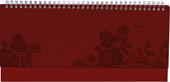 Alpha Edition - Agenda Settimanale Da Tavolo Nature Line 2024, 29,7x13,5 cm, Flower, Spiralata