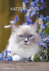 Alpha Edition - Calendario 2025 da muro Cats, 12 mesi, 23,7x34 cm