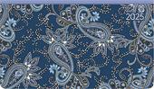 Alpha Edition - Agenda Settimanale Ladytimer Pad 2025, 15,6x9 cm, Arabian Pattern, 128 pagine