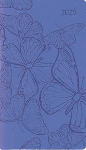 Alpha Edition - Agenda Settimanale Ladytimer Slim Deluxe 2025, 9x15,6 cm, Lavender, 128 pagine
