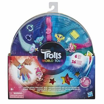 Trolls Tiny Dancers Pack Deluxe  Hasbro 2022 | Libraccio.it