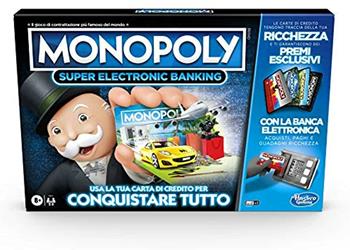 Monopoly - Super Electronic Banking (gioco in scatola, Gaming, edizione italiana)  Hasbro 2022 | Libraccio.it
