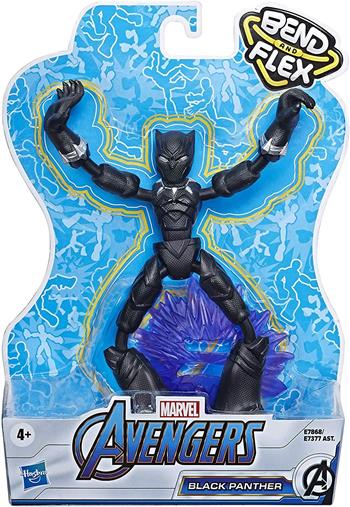 Avengers Bend and Flex. Personaggi Snodabili 15 cm. Black Panther  Hasbro 2022 | Libraccio.it