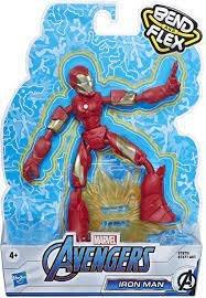 Avengers Bend and Flex. Personaggi Snodabili 15 cm. Iron Man  Hasbro 2022 | Libraccio.it